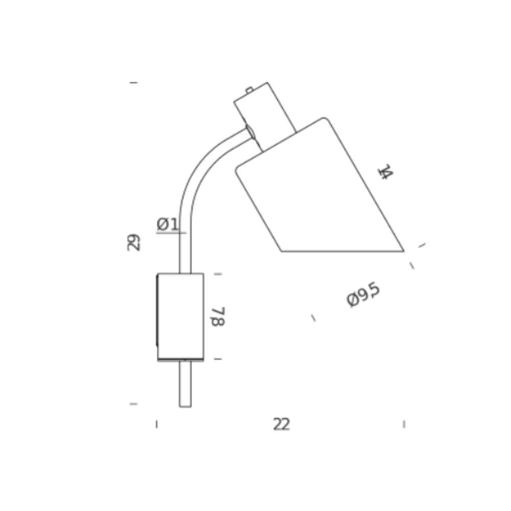 Nemo Lighting Lampe de Bureau Applique wall lamp - Buy now on ShopDecor - Discover the best products by NEMO CASSINA LIGHTING design