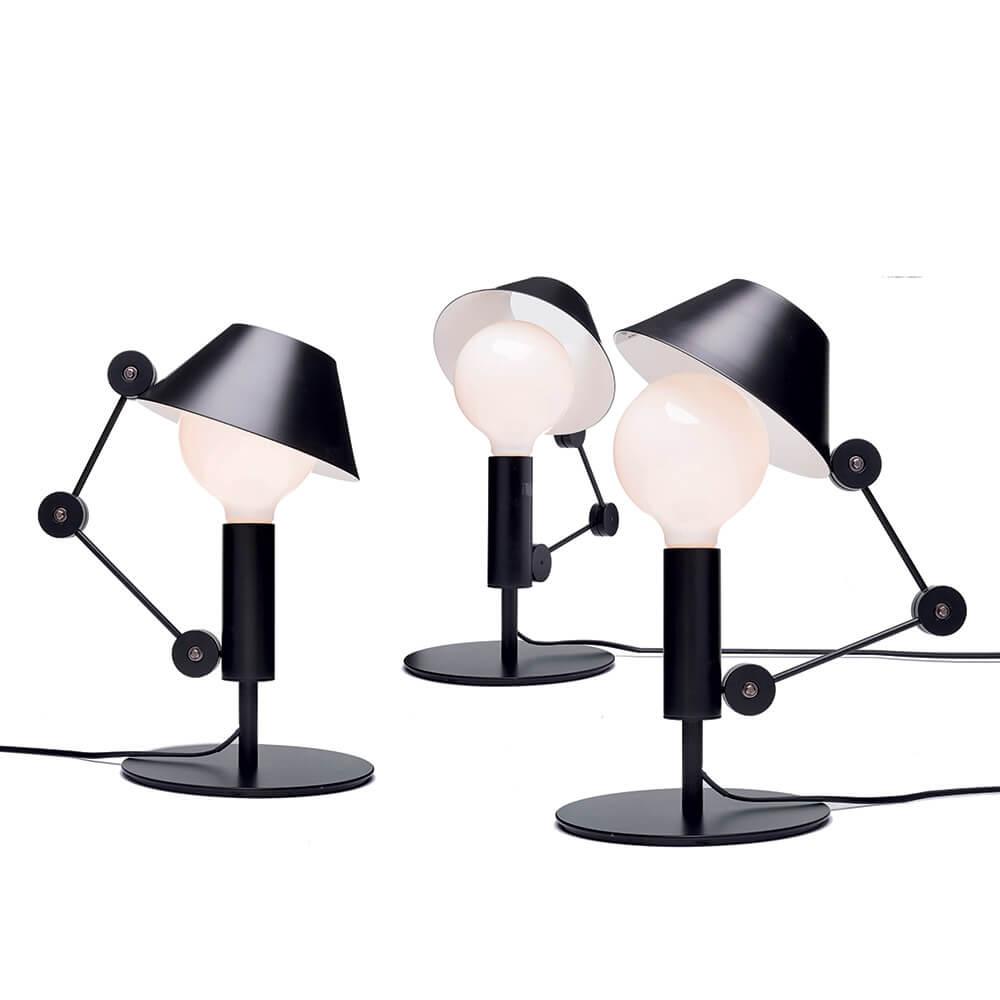 Nemo Lighting Mr Light Short table lamp black - Buy now on ShopDecor - Discover the best products by NEMO CASSINA LIGHTING design
