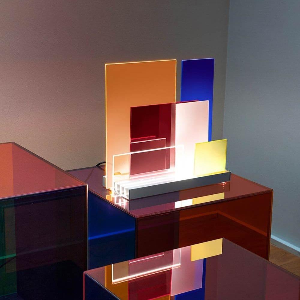 Nemo Lighting On Lines LED table lamp white/colored - Buy now on ShopDecor - Discover the best products by NEMO CASSINA LIGHTING design