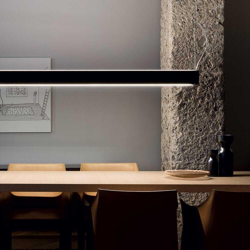 Nemo Lighting Tru Horizontal pendant lamp with double LED source - Buy now on ShopDecor - Discover the best products by NEMO CASSINA LIGHTING design