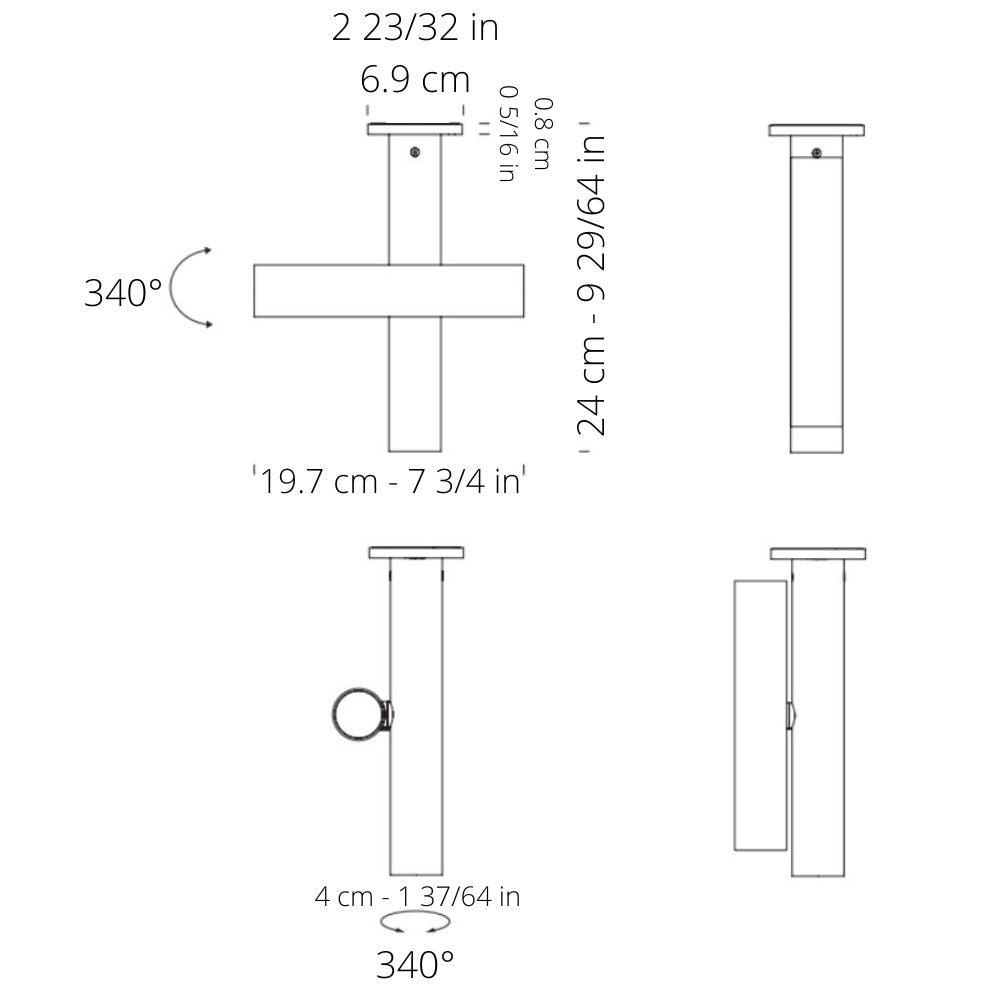 nemo Lighting Tubes Ceiling LED ceiling lamp - Buy now on ShopDecor - Discover the best products by NEMO CASSINA LIGHTING design