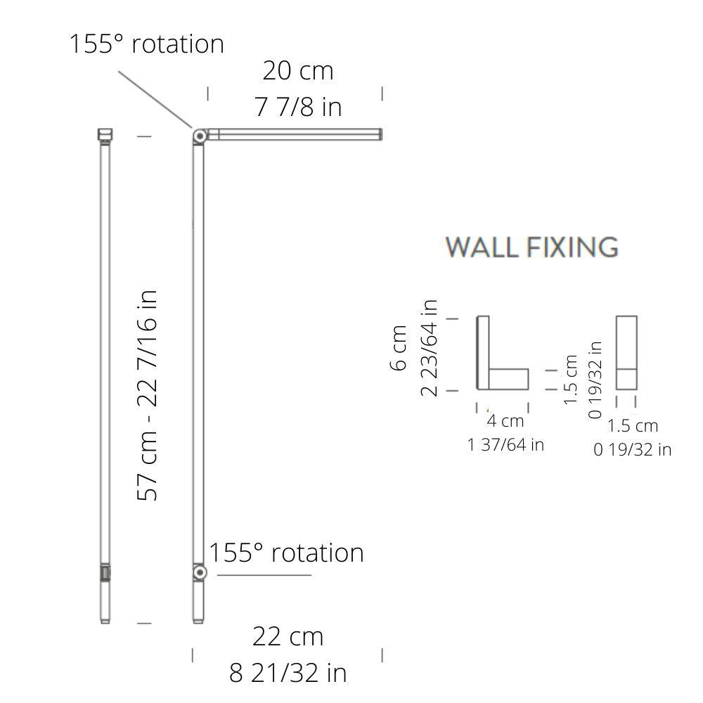 Nemo Lighting Untitled Mini Linear wall lamp LED - Buy now on ShopDecor - Discover the best products by NEMO CASSINA LIGHTING design