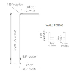 Nemo Lighting Untitled Mini Linear wall lamp LED - Buy now on ShopDecor - Discover the best products by NEMO CASSINA LIGHTING design