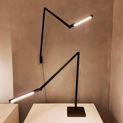 Nemo Lighting Untitled Table Linear LED table lamp black - Buy now on ShopDecor - Discover the best products by NEMO CASSINA LIGHTING design