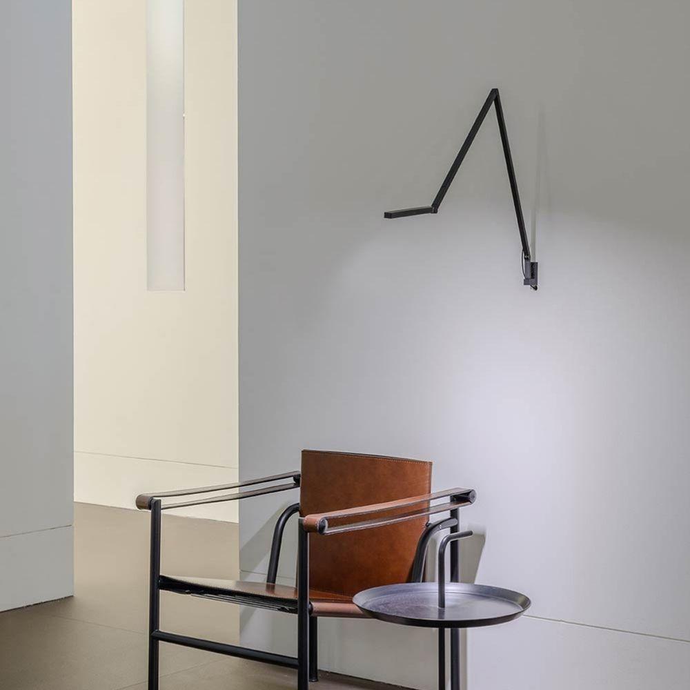 Nemo Lighting Untitled Wall Linear LED wall lamp black - Buy now on ShopDecor - Discover the best products by NEMO CASSINA LIGHTING design