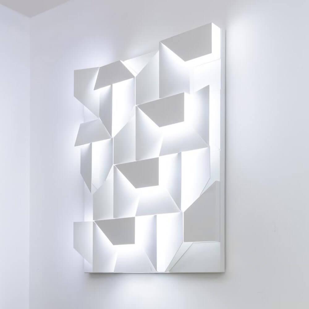 Nemo Lighting Wall Shadows Grand wall lamp white - Buy now on ShopDecor - Discover the best products by NEMO CASSINA LIGHTING design
