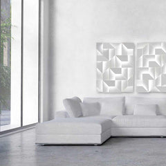 Nemo Lighting Wall Shadows Grand wall lamp white - Buy now on ShopDecor - Discover the best products by NEMO CASSINA LIGHTING design