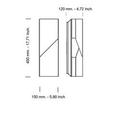 Nemo Lighting Wall Shadows Petit wall lamp white - Buy now on ShopDecor - Discover the best products by NEMO CASSINA LIGHTING design