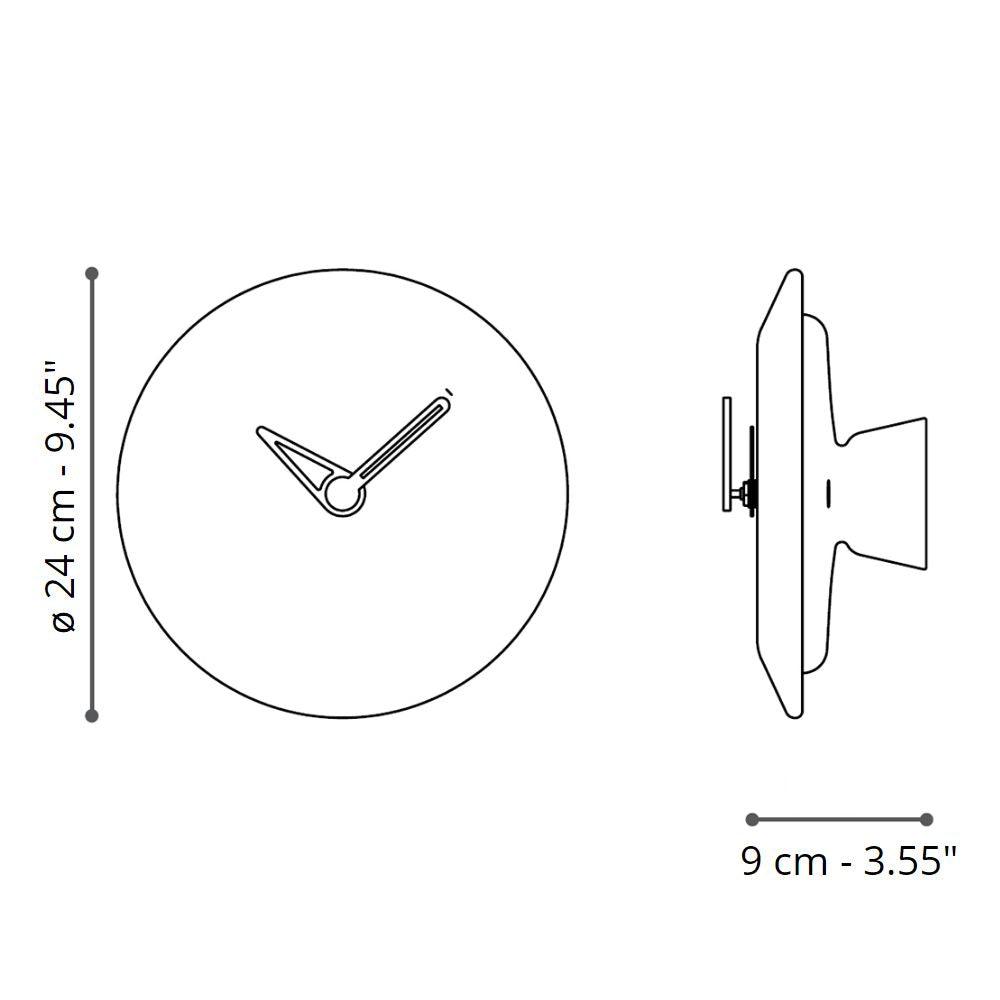 Nomon Bari S wall clock diam. 24 cm. - Buy now on ShopDecor - Discover the best products by NOMON design