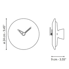 Nomon Bari S wall clock diam. 24 cm. - Buy now on ShopDecor - Discover the best products by NOMON design