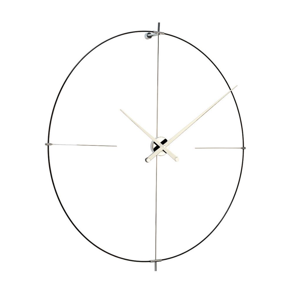 Nomon Bilbao L wall clock Black White - Buy now on ShopDecor - Discover the best products by NOMON design