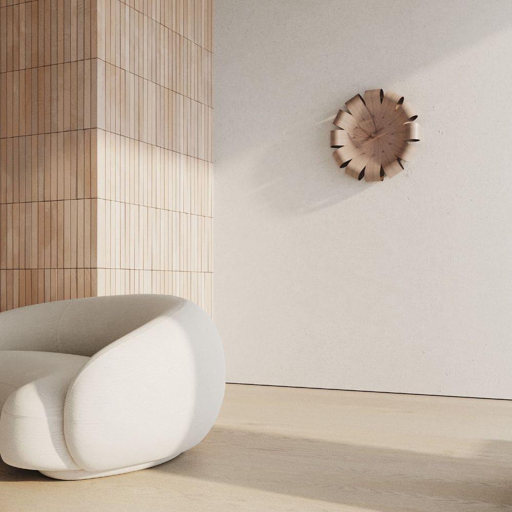 Nomon Ciclo Oak wall clock diam. 55 cm. - Buy now on ShopDecor - Discover the best products by NOMON design