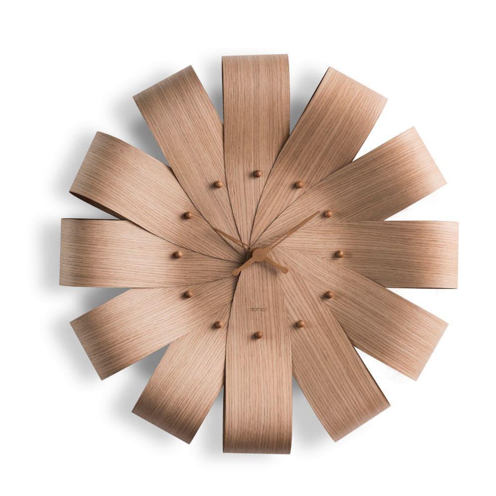 Nomon Ciclo Oak wall clock diam. 55 cm. Oak - Buy now on ShopDecor - Discover the best products by NOMON design