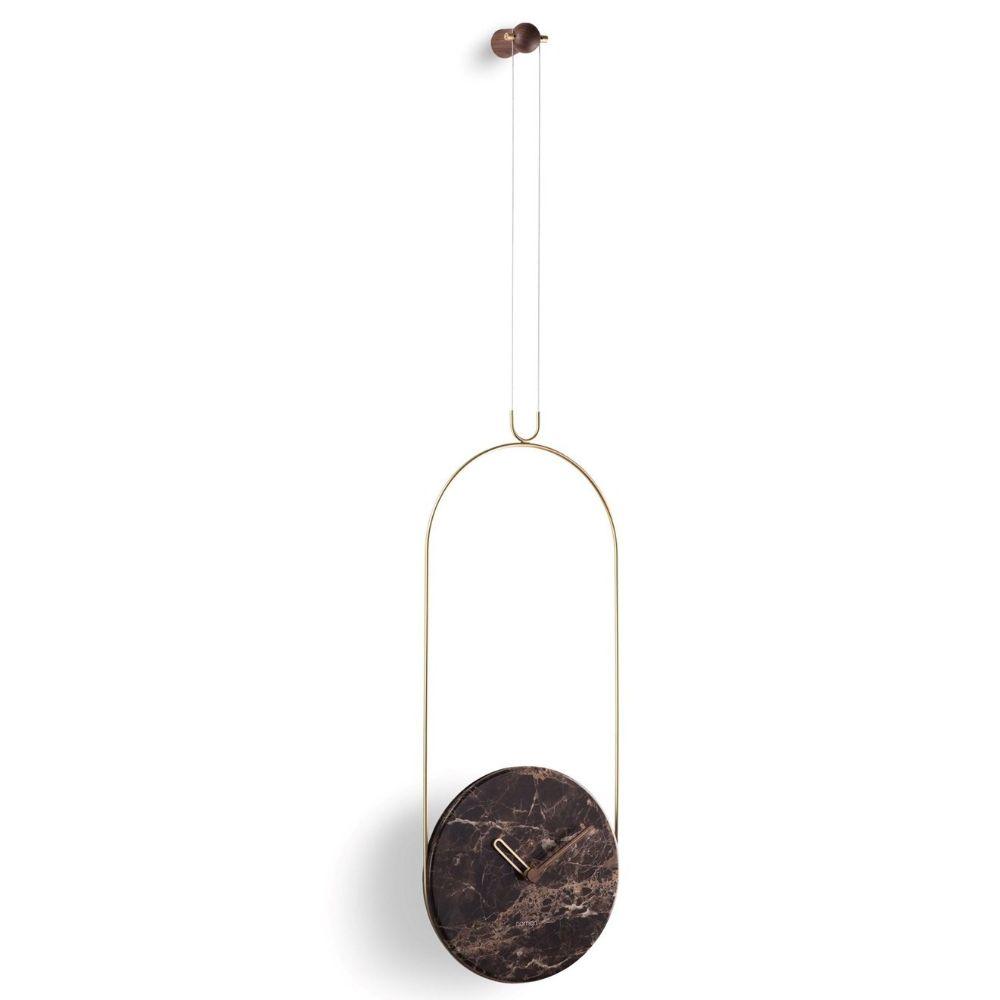 Nomon Colgante wall clock brass Emperador - Buy now on ShopDecor - Discover the best products by NOMON design