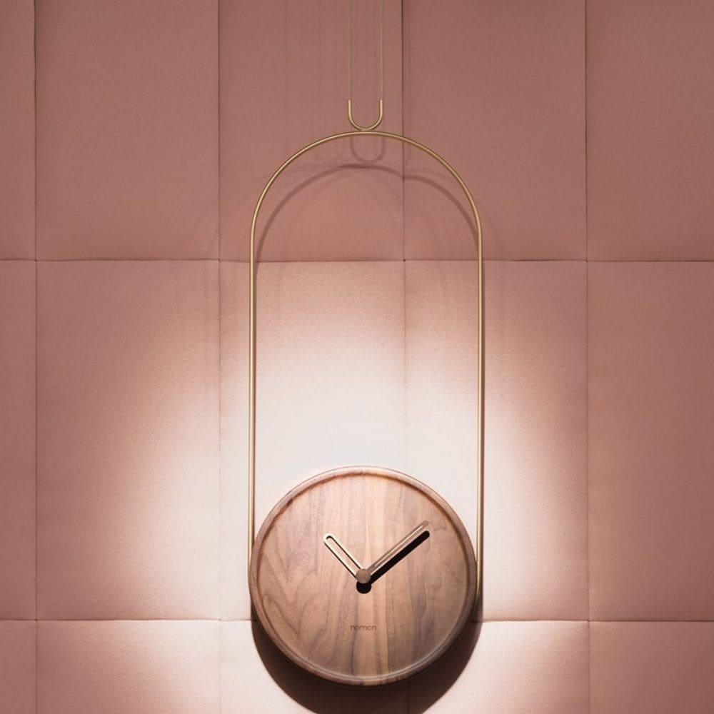 Nomon Colgante wall clock walnut - Buy now on ShopDecor - Discover the best products by NOMON design