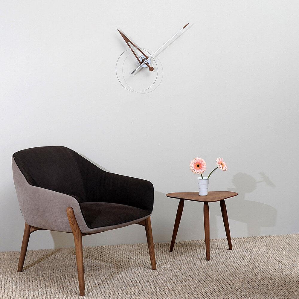 Nomon Cris N wall clock made of wood - Buy now on ShopDecor - Discover the best products by NOMON design