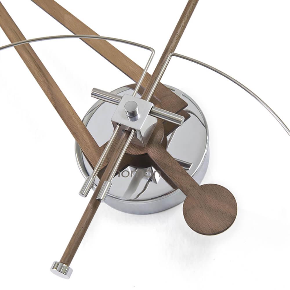 Nomon Cris N wall clock made of wood - Buy now on ShopDecor - Discover the best products by NOMON design