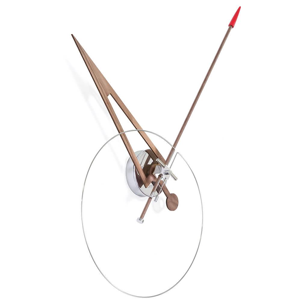 Nomon Cris N wall clock made of wood - Buy now on ShopDecor - Discover the best products by NOMON design