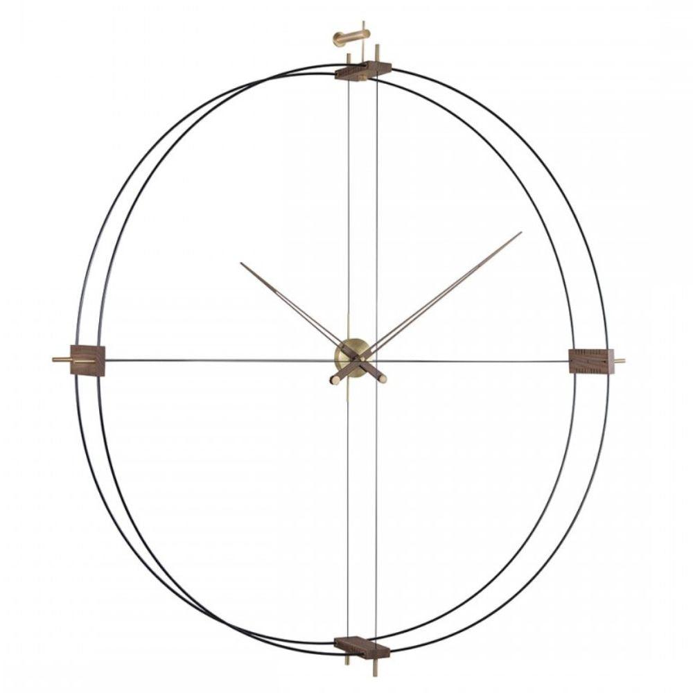 Nomon Delmori G wall clock with walnut hands - Buy now on ShopDecor - Discover the best products by NOMON design