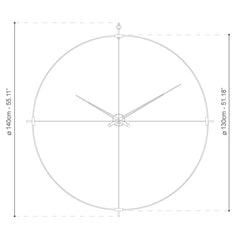 Nomon Delmori wall clock - Buy now on ShopDecor - Discover the best products by NOMON design
