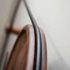 Nomon Eslabón wall clock walnut - Buy now on ShopDecor - Discover the best products by NOMON design