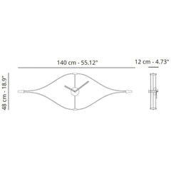 Nomon Look wall clock - Buy now on ShopDecor - Discover the best products by NOMON design