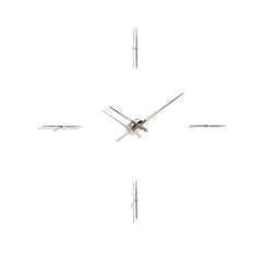 Nomon Merlin 4 diam.125 cm. wall clock Steel - Buy now on ShopDecor - Discover the best products by NOMON design