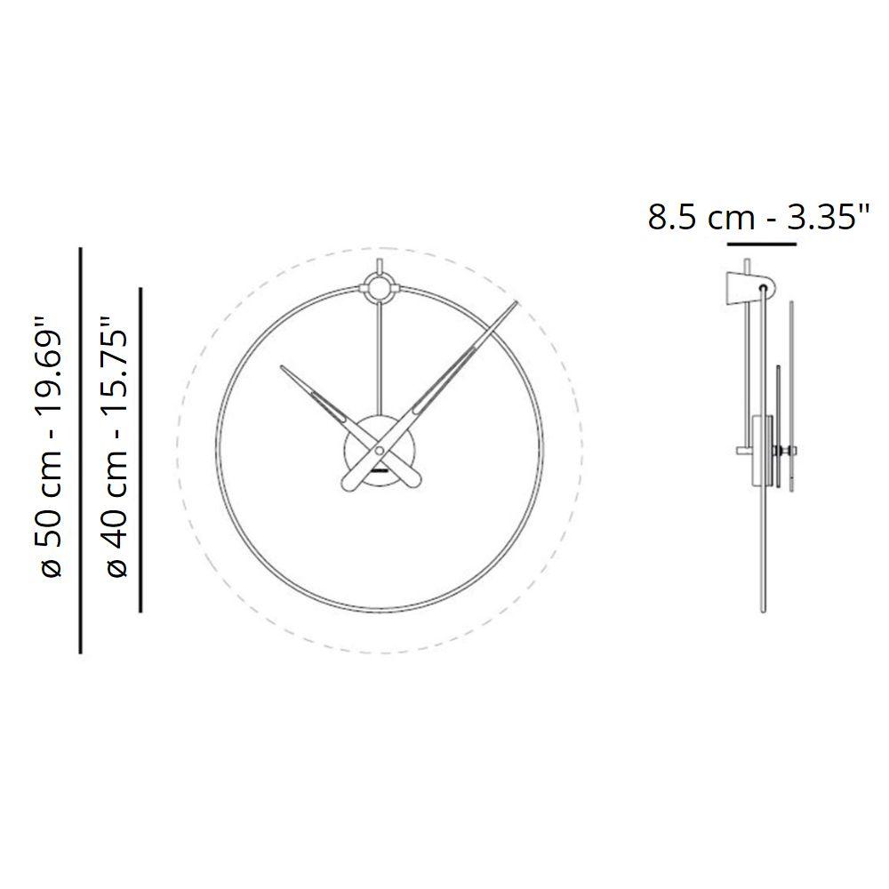 Nomon Micro Anda wall clock - Buy now on ShopDecor - Discover the best products by NOMON design