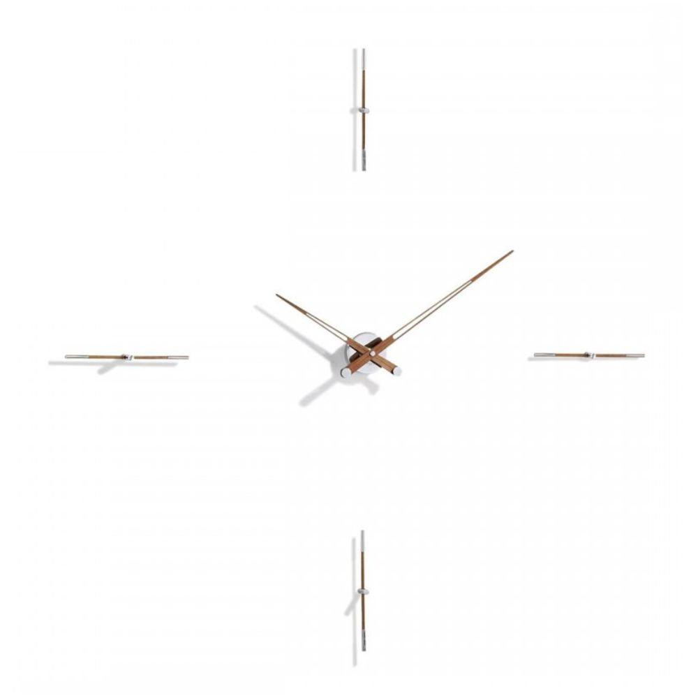 Nomon Mini Merlín 4T wall clock Chrome - Buy now on ShopDecor - Discover the best products by NOMON design