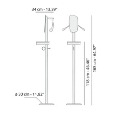 Nomon Momentos Galán W Valet Stand - Buy now on ShopDecor - Discover the best products by NOMON design