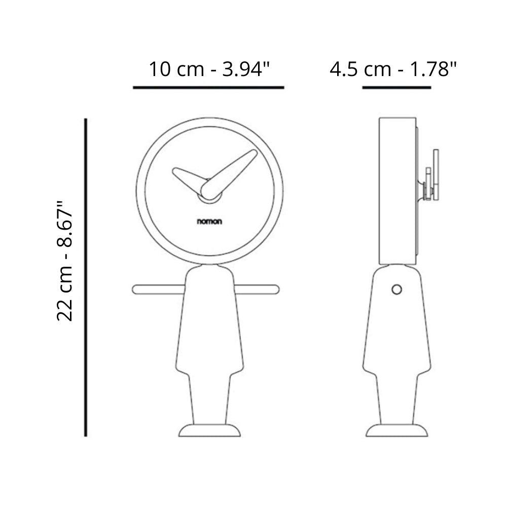 Nomon Nene table clock - Buy now on ShopDecor - Discover the best products by NOMON design