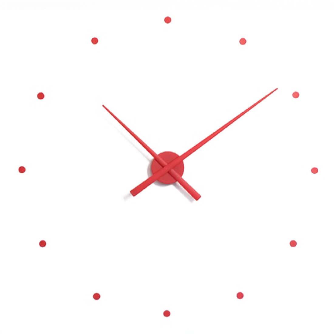 Nomon OJ polystyrene wall clock Red - Buy now on ShopDecor - Discover the best products by NOMON design
