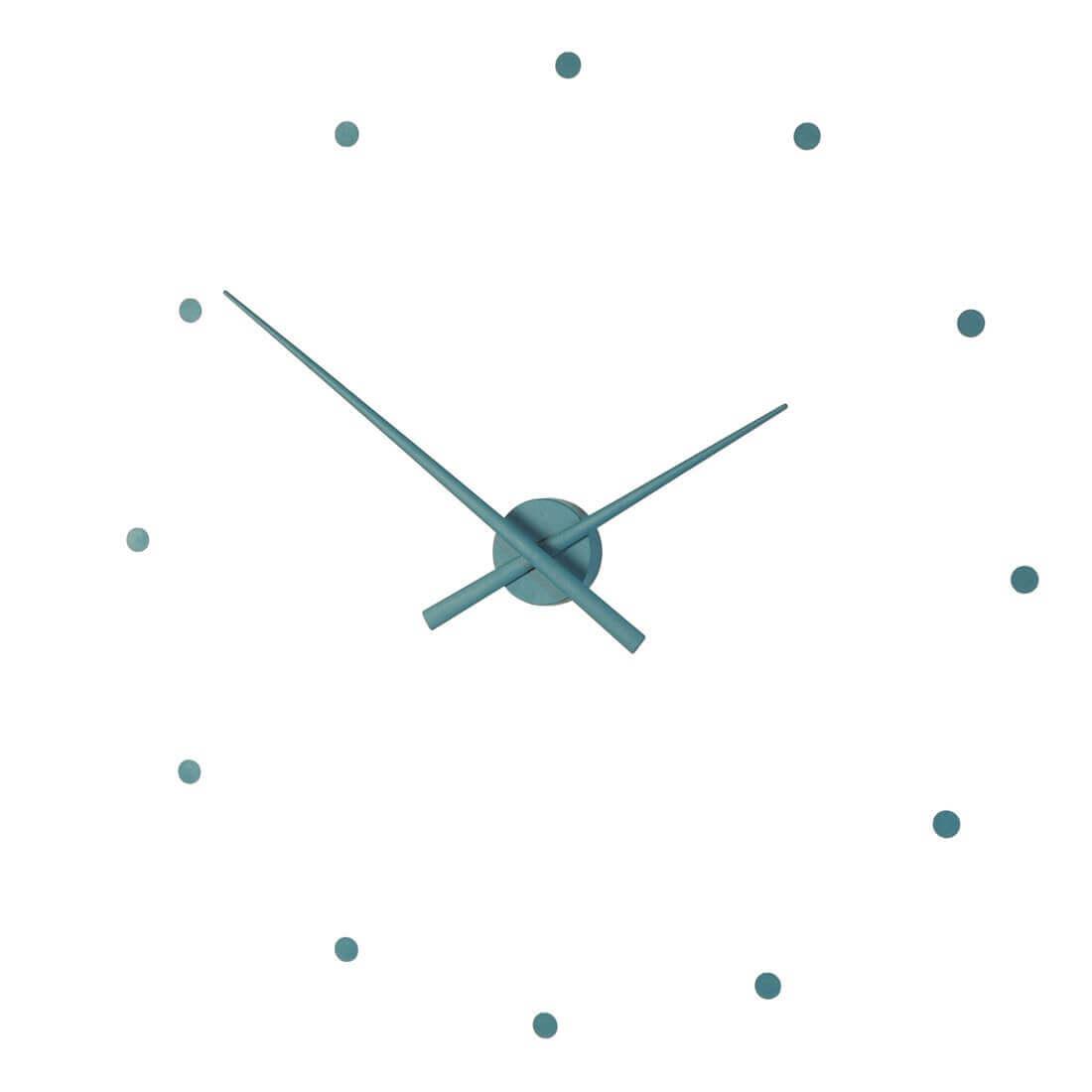 Nomon OJ polystyrene wall clock Nomon Ultramarine green - Buy now on ShopDecor - Discover the best products by NOMON design