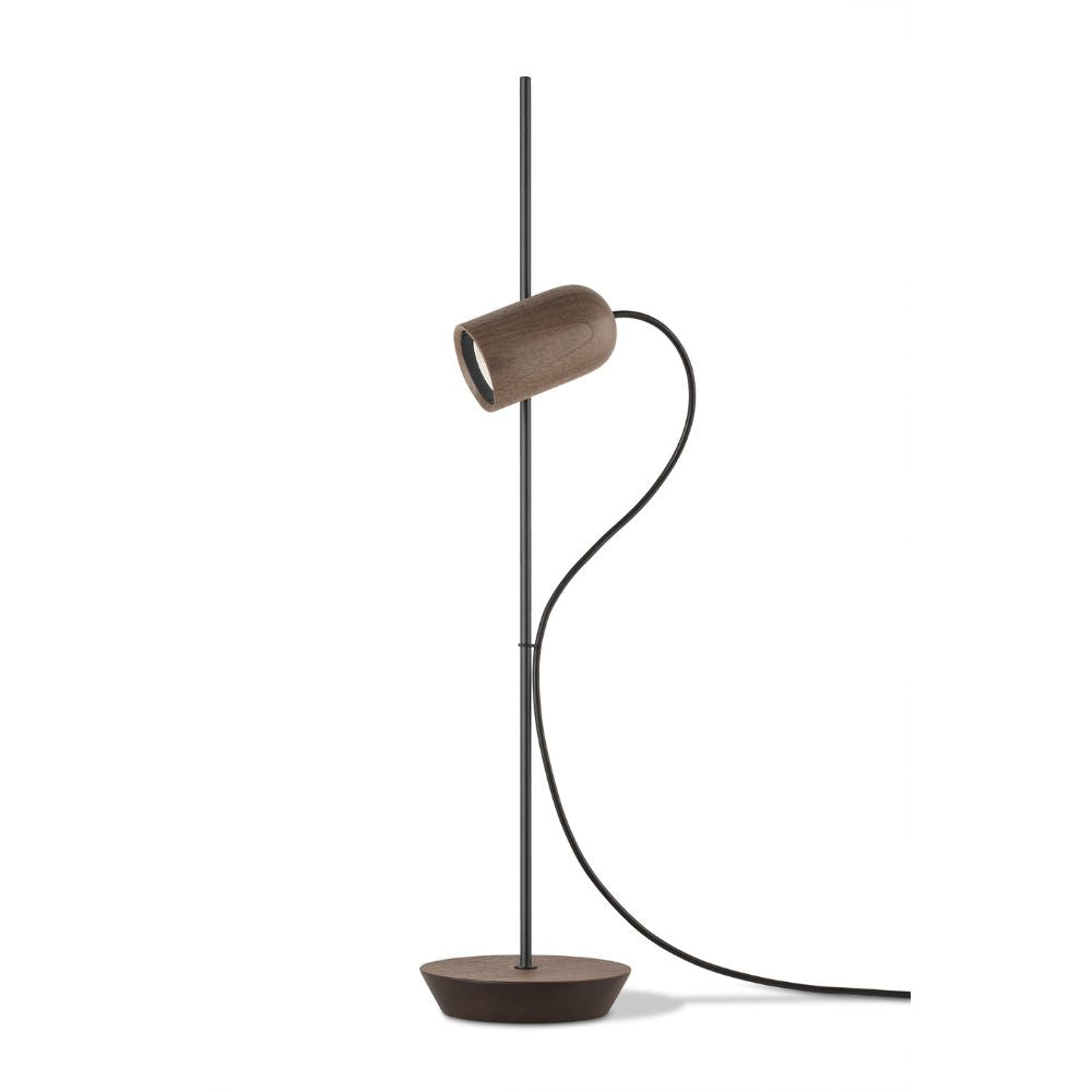 Nomon Onfa table lamp Walnut Graphite - Buy now on ShopDecor - Discover the best products by NOMON design