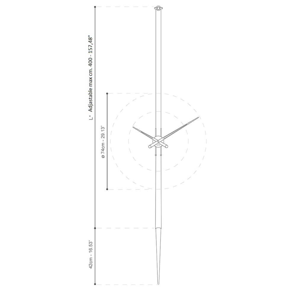 Nomon Pèndulo wall clock - Buy now on ShopDecor - Discover the best products by NOMON design