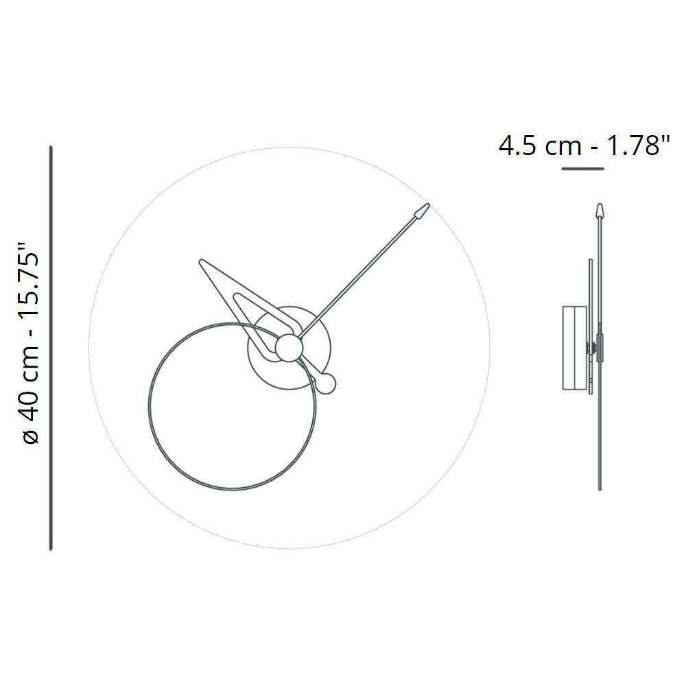 Nomon Pico wall clock - Buy now on ShopDecor - Discover the best products by NOMON design