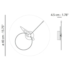 Nomon Pico wall clock - Buy now on ShopDecor - Discover the best products by NOMON design