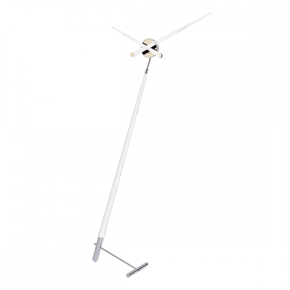 Nomon Pisa floor clock made of wood White - Buy now on ShopDecor - Discover the best products by NOMON design