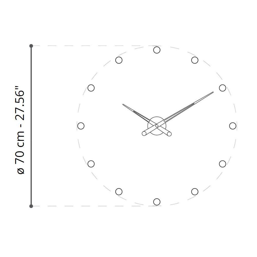 Nomon Rodón T 12T wall clock - Buy now on ShopDecor - Discover the best products by NOMON design