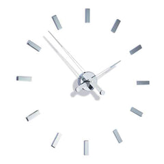 Nomon Tacòn I 12 wall clock Steel - Buy now on ShopDecor - Discover the best products by NOMON design
