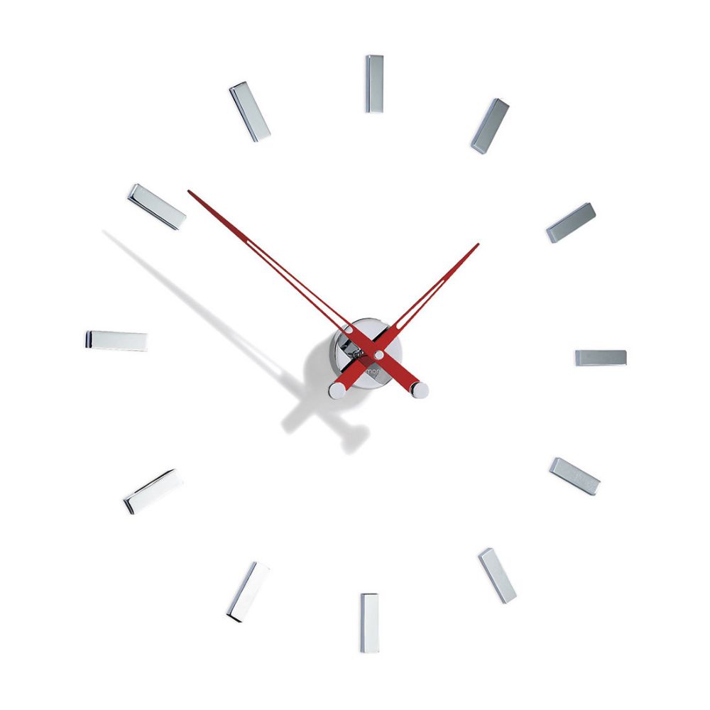 Nomon Tacòn I 12 wall clock Red - Buy now on ShopDecor - Discover the best products by NOMON design