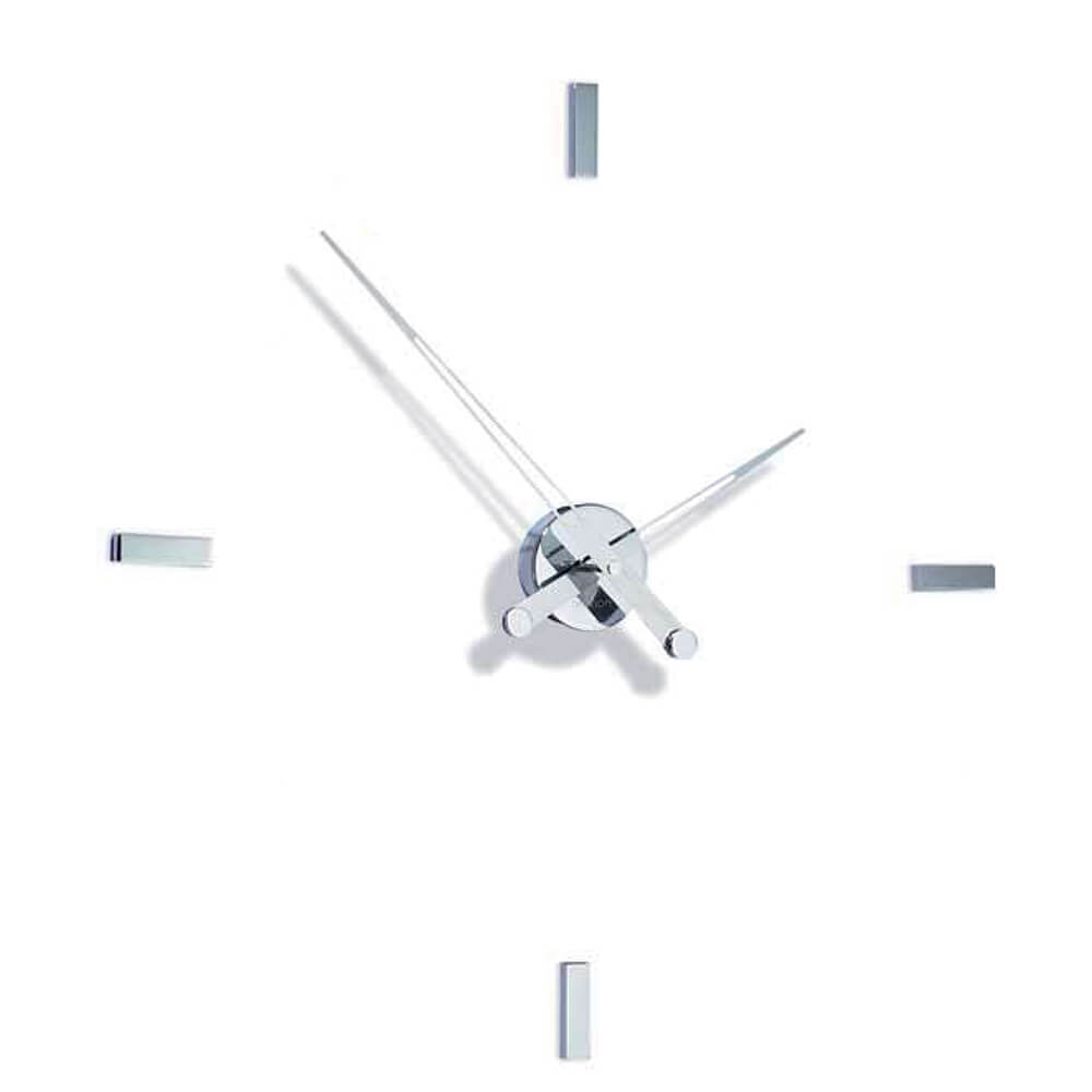 Nomon Tacòn I 4 wall clock Steel - Buy now on ShopDecor - Discover the best products by NOMON design