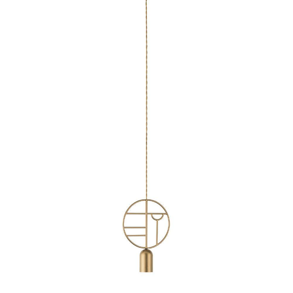 Nomon Wooden Dots pendant lamp Gold WD01 - Buy now on ShopDecor - Discover the best products by NOMON design