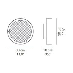 OLuce Berlin 720 LED wall/ceiling lamp diam 30 cm. - Buy now on ShopDecor - Discover the best products by OLUCE design