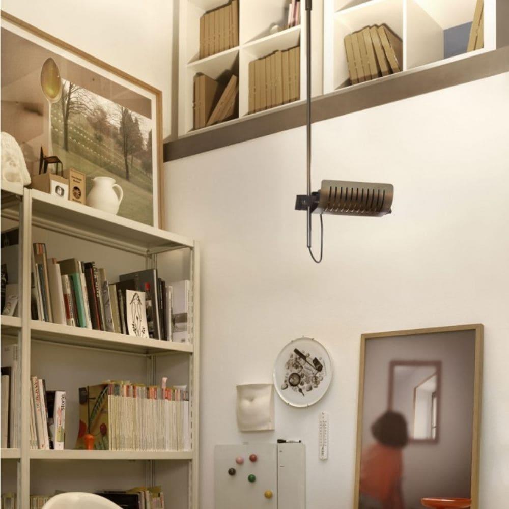 OLuce Colombo 885 LED suspension lamp bronze/black - Buy now on ShopDecor - Discover the best products by OLUCE design