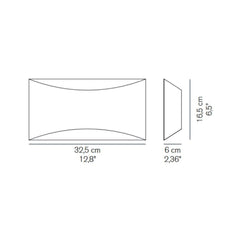 OLuce Kelly 791 LED wall/ceiling lamp white - Buy now on ShopDecor - Discover the best products by OLUCE design