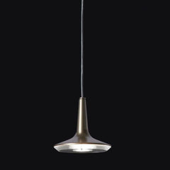 OLuce Kin 478 LED suspension lamp anodized bronze diam 15 cm. - Buy now on ShopDecor - Discover the best products by OLUCE design
