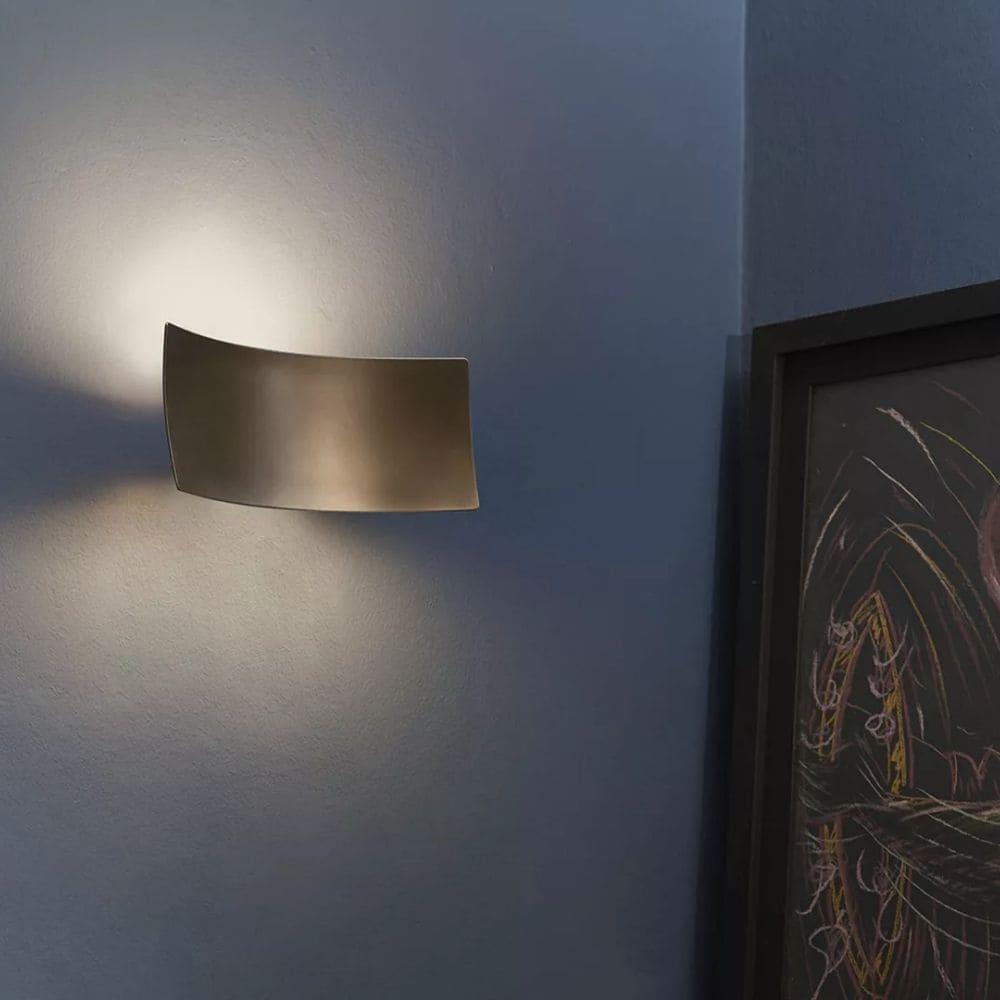 OLuce Lens 151 wall/ceiling lamp anodised bronze - Buy now on ShopDecor - Discover the best products by OLUCE design