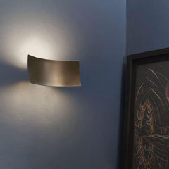 OLuce Lens 151 wall/ceiling lamp glazed satin gold - Buy now on ShopDecor - Discover the best products by OLUCE design