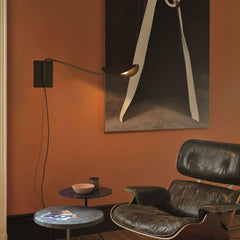 OLuce Plume 158 wall lamp bronze 80 cm. - Buy now on ShopDecor - Discover the best products by OLUCE design
